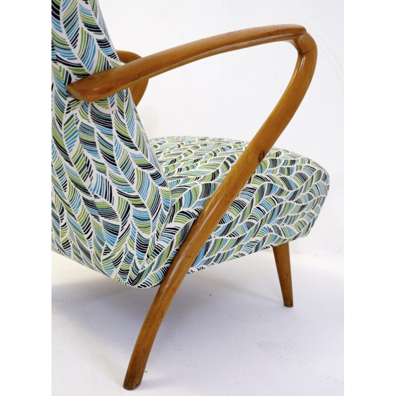 Paire de fauteuils vintage par Guglielmo Ulrich