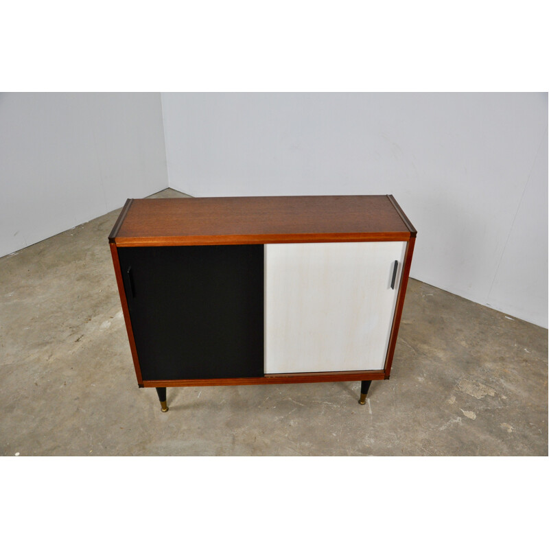 Vintage sideboard in teak by cees braakman for Pastoe 1960s