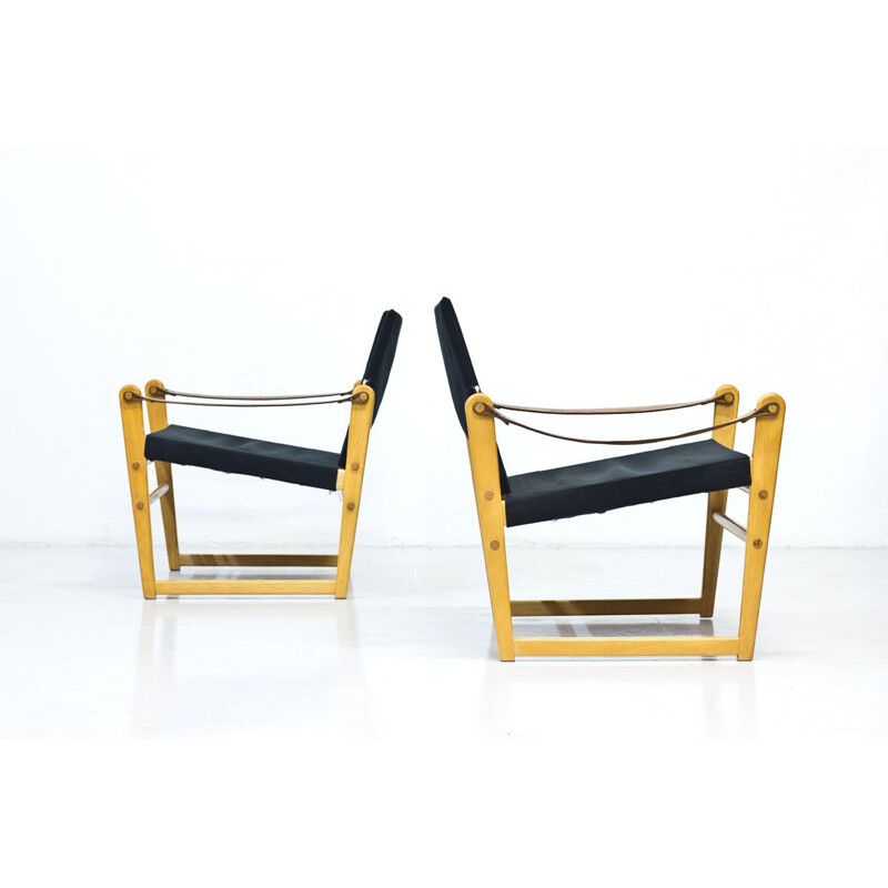 Pair of vintage Easy Chairs Cikada by Bengt Ruda for Ikea, Sweden, 1960s