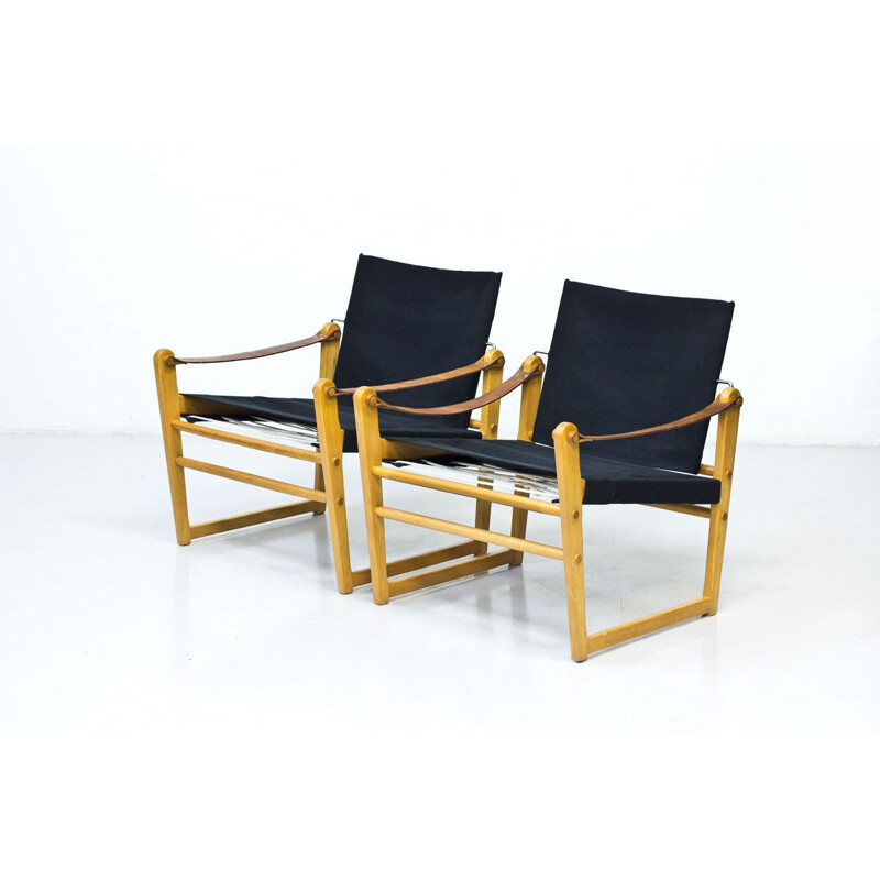 Pair of vintage Easy Chairs Cikada by Bengt Ruda for Ikea, Sweden, 1960s