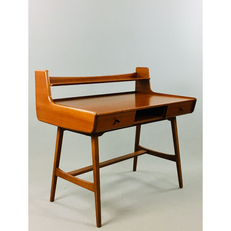 Vintage desk by Jacques Hauville for Bema , 1960s