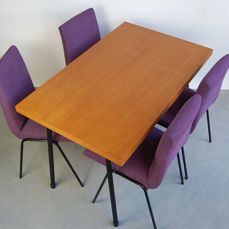 Vintage dining table TR by Pierre Guariche for Meurop