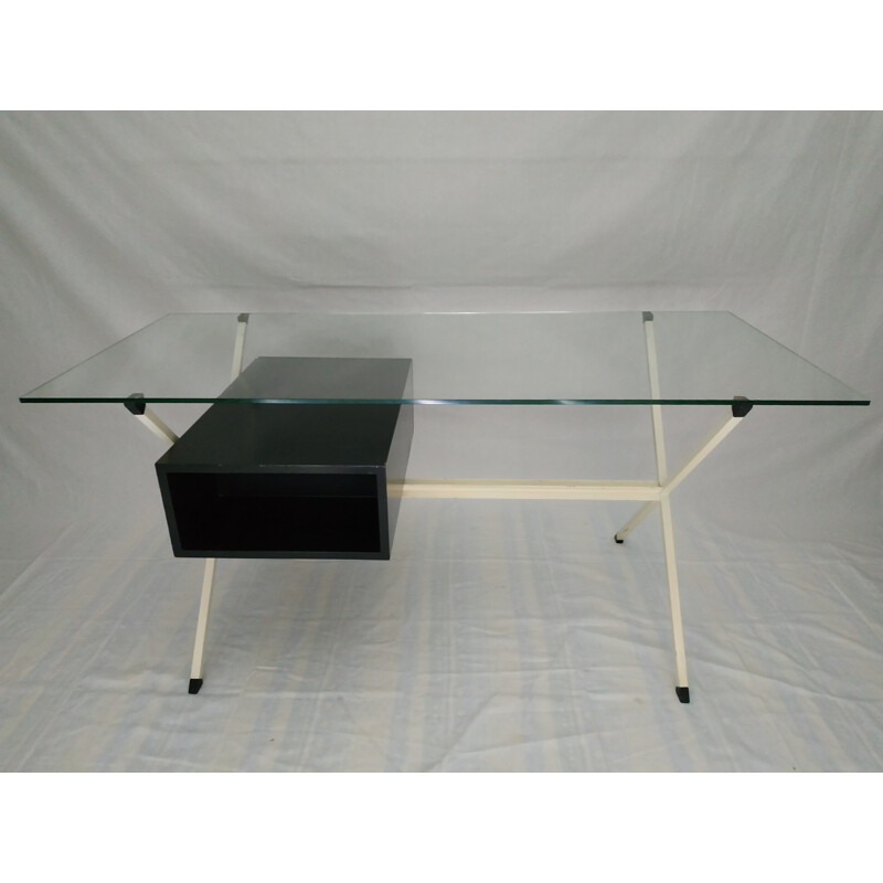 Vintage desk N80D by Franco Albini for Knoll 70s