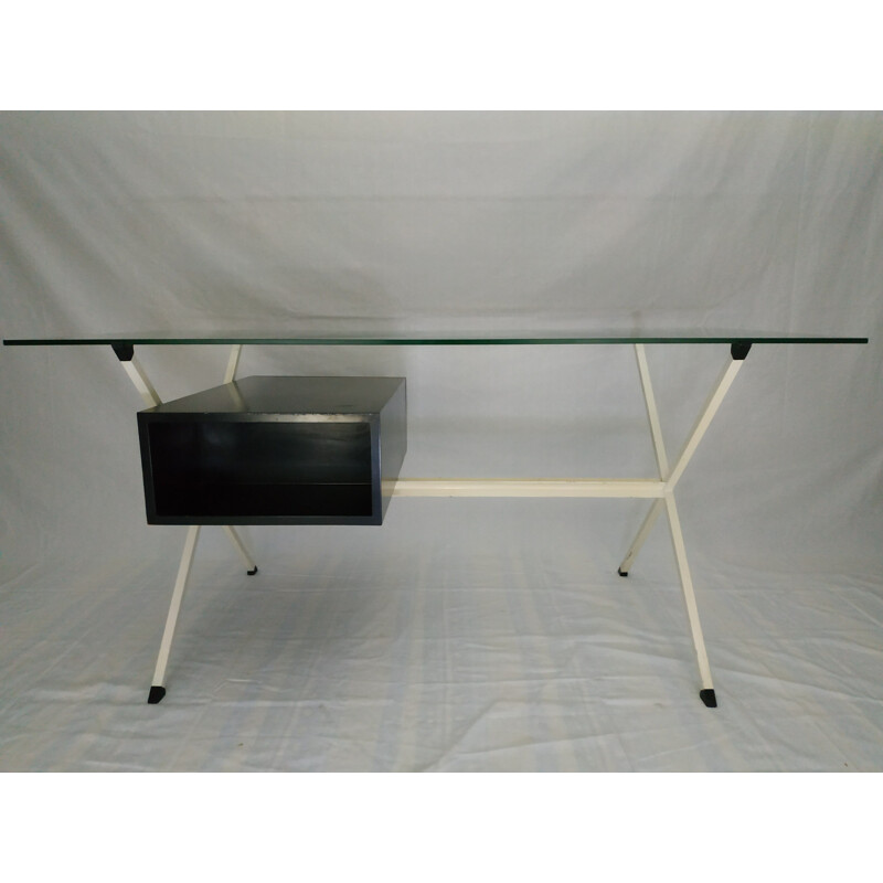 Vintage desk N80D by Franco Albini for Knoll 70s