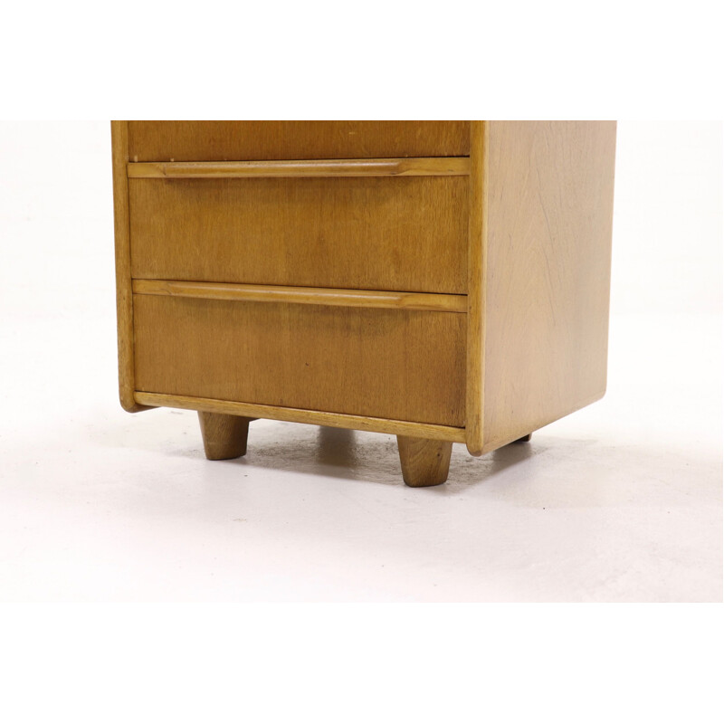 Vintage desk Pastoe EE02 Oak Series by Cees Braakman 1940s