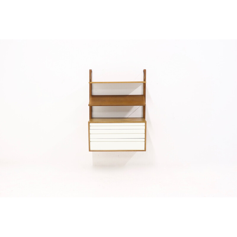 Vintage shelf in teak Royal System by Poul Cadovius for Cado, Denmark, 1960s