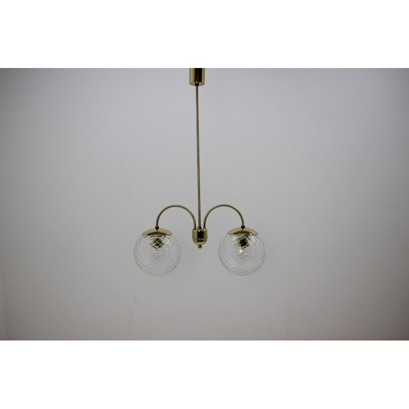 Vintage Czechoslovakia pendant light,1960