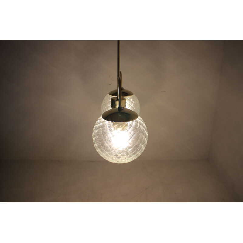 Vintage Czechoslovakia pendant light,1960