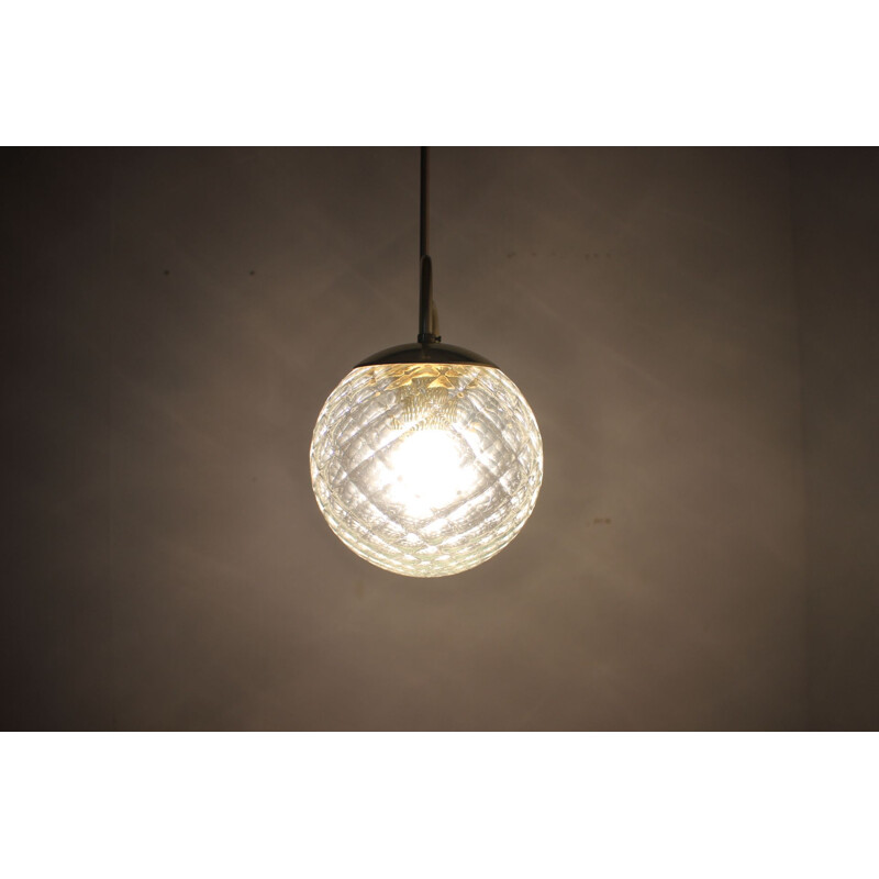 Vintage Czechoslovakia pendant light,1960