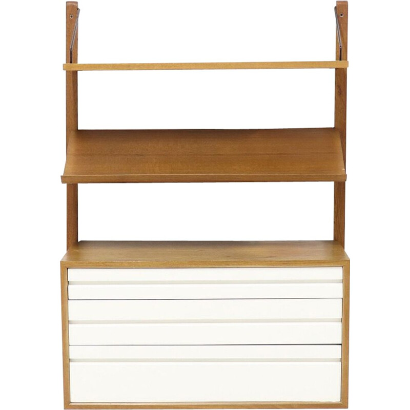 Vintage shelf in teak Royal System by Poul Cadovius for Cado, Denmark, 1960s