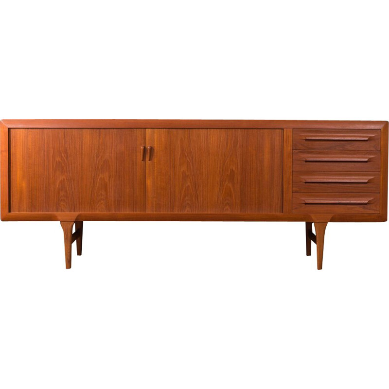 Vintage scandinavian sideboard for Faarup in teakwood 1960