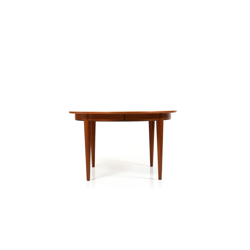 Vintage oval dining tableby Omann Jun,1960