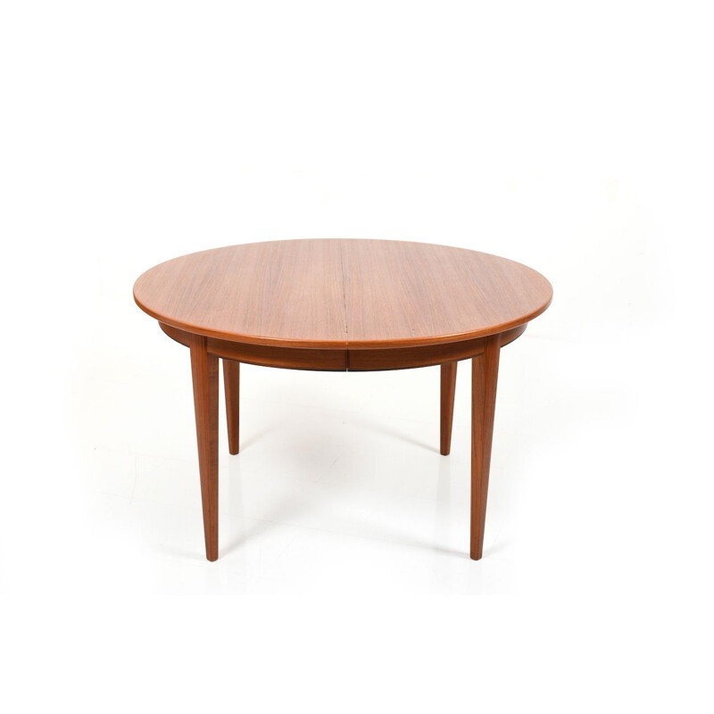 Vintage oval dining tableby Omann Jun,1960