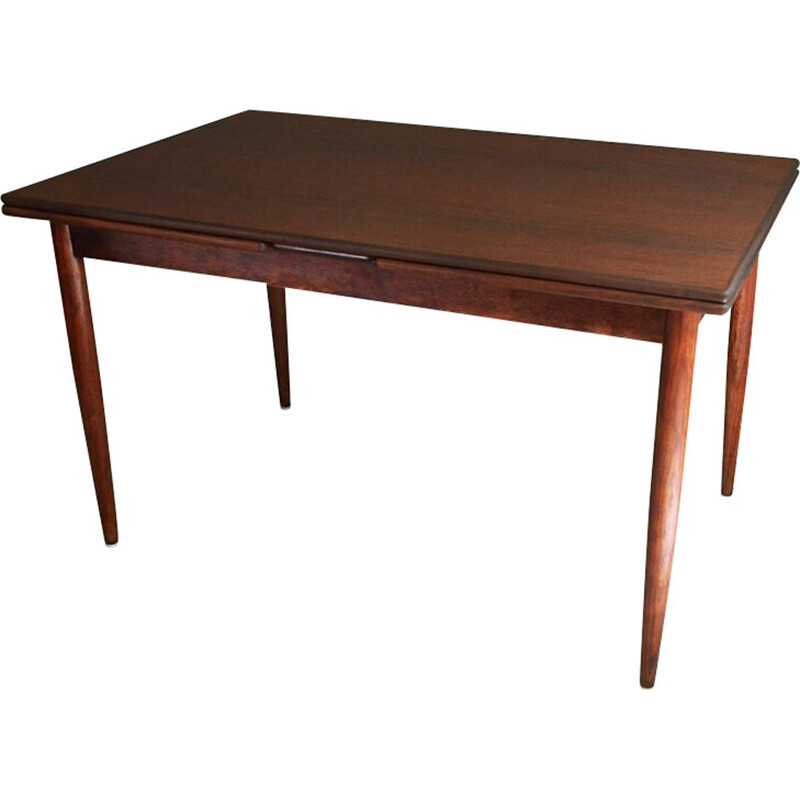 Vintage extendable dining table in rosewood,1960