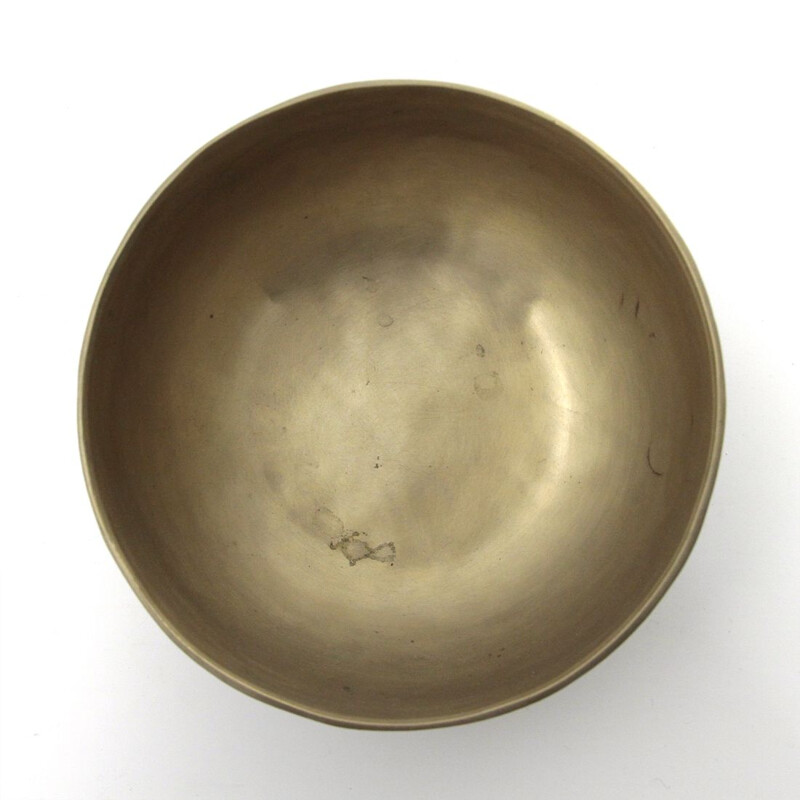 Vintage bowl in bronze, Hammerd, Italian, 1960s