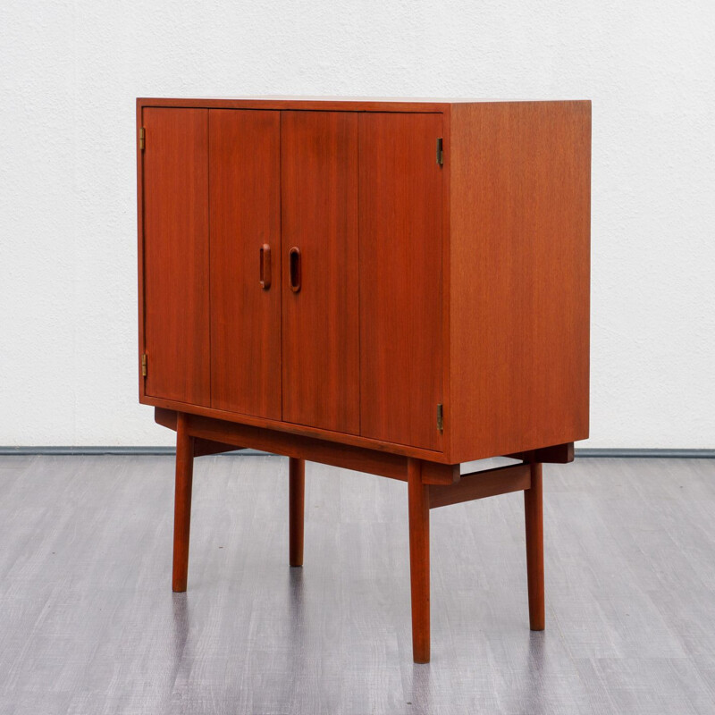 Vintage TV cabinet in teak, 1960s 