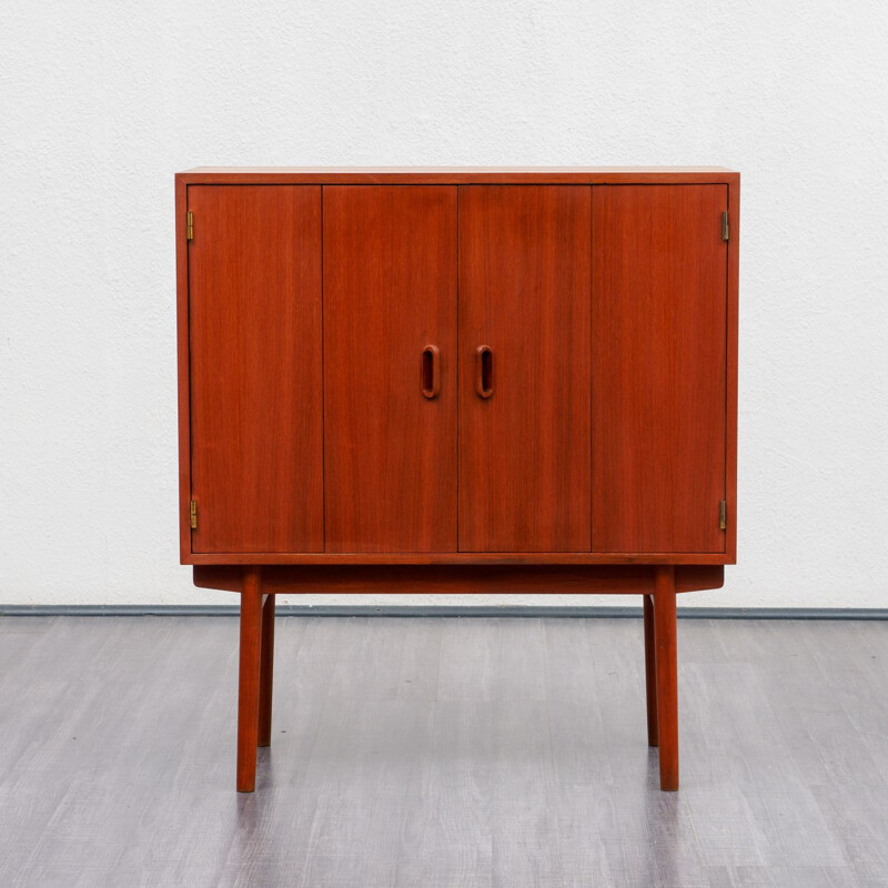 Vintage TV cabinet in teak, 1960s 