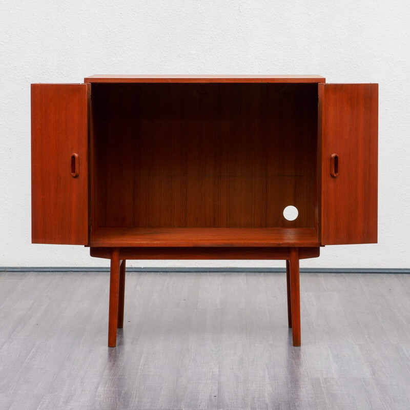 Vintage TV cabinet in teak, 1960s 