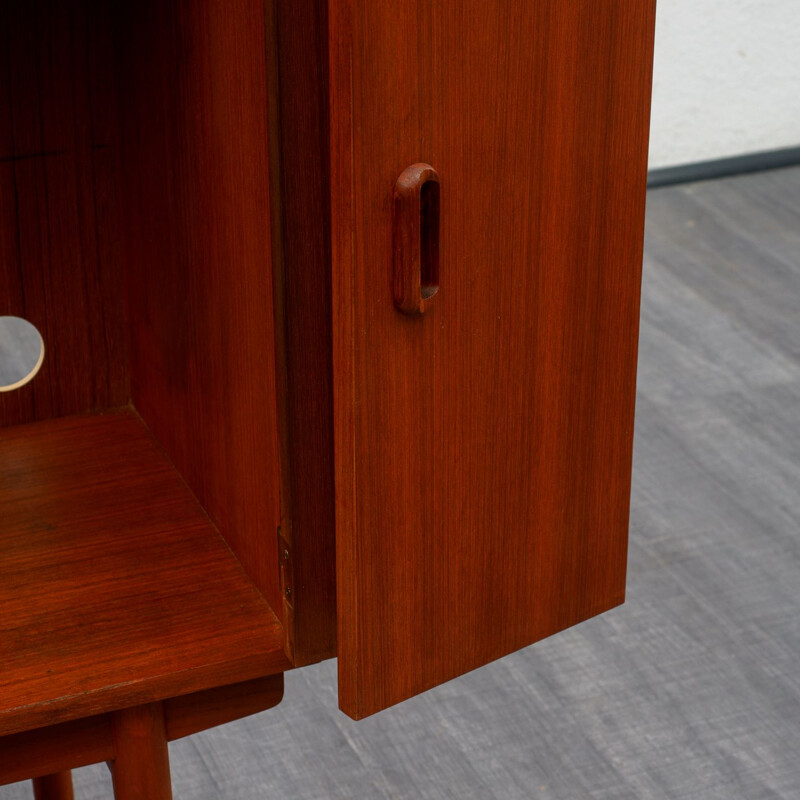 Vintage TV cabinet in teak, 1960s 