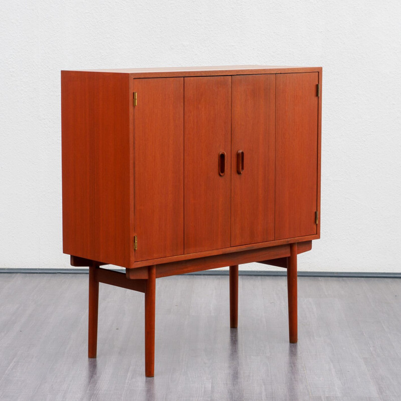 Vintage TV cabinet in teak, 1960s 