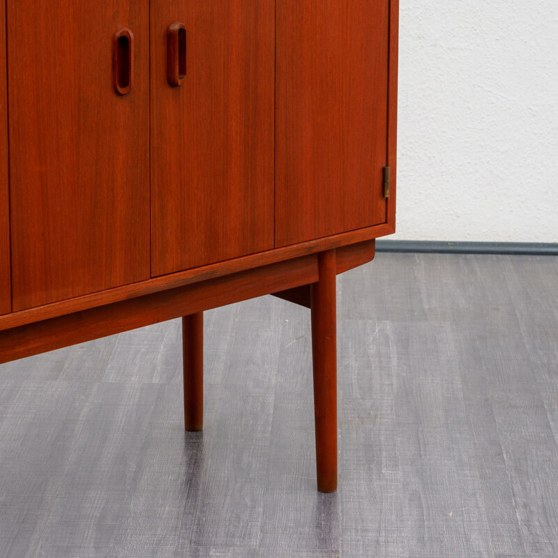 Vintage TV cabinet in teak, 1960s 