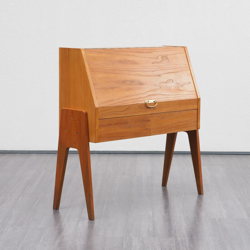 Vintage cabinet dressing table in ashwood, 1950s 