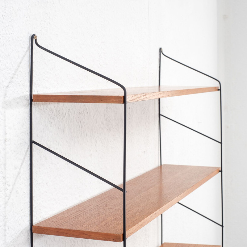 Vintage shelves in teak, 1960s 