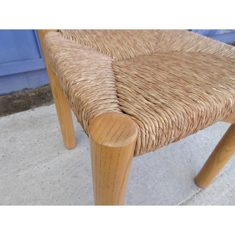 Vintage chair Meribel by charlotte perriand for Steph Simon in Elm