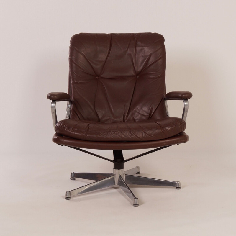 Vintage Gentilina swivel chair by Andre Vandenbeuck for Strässle, 1960