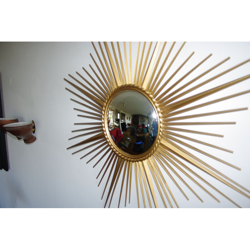 Miroir soleil en acier de Chaty Vallauris