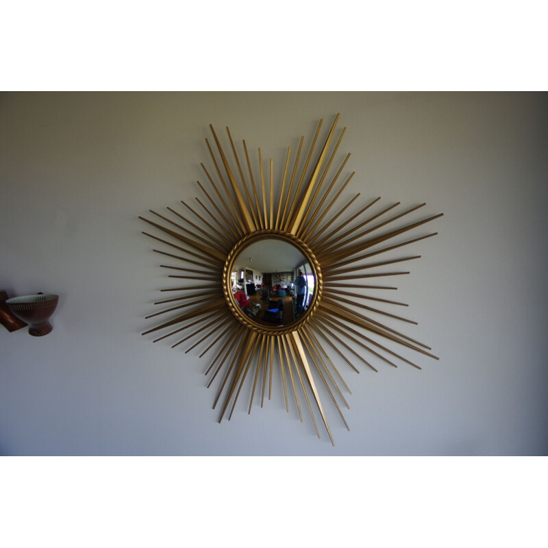 Miroir soleil en acier de Chaty Vallauris