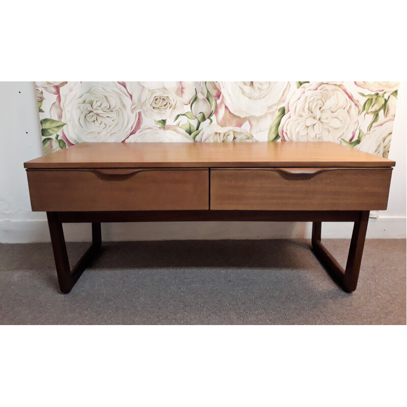 Vintage console in teak by G-Plan