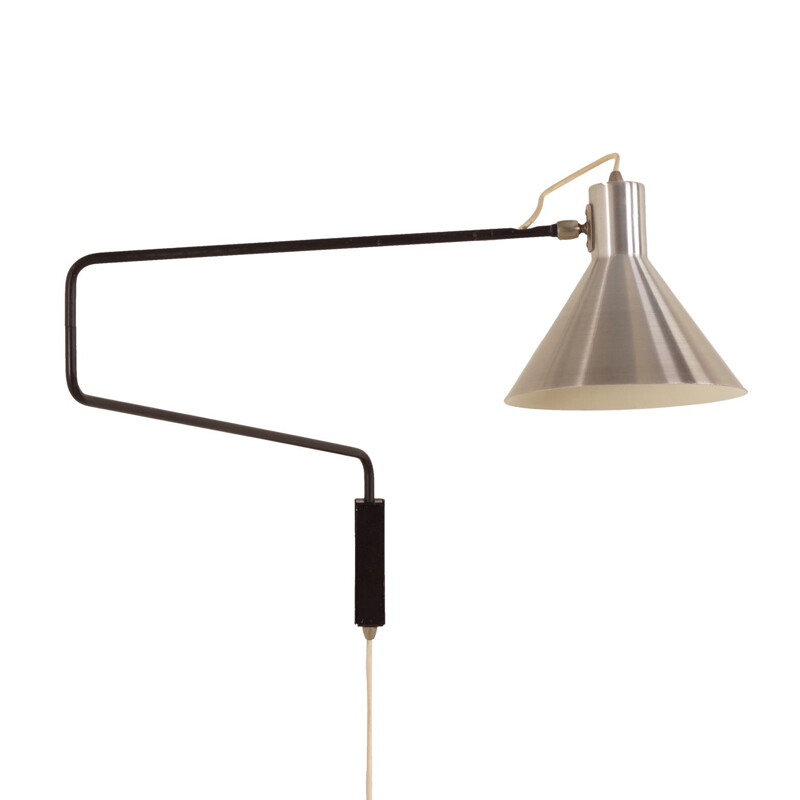 Elbow wall lamp by Van Hoogervorst for Anvia