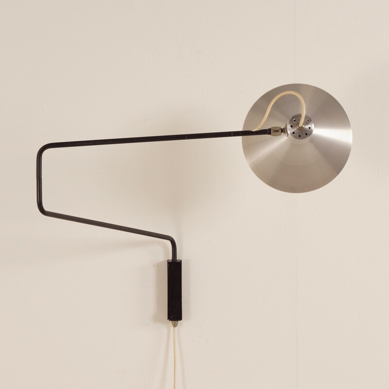 Elbow wall lamp by Van Hoogervorst for Anvia