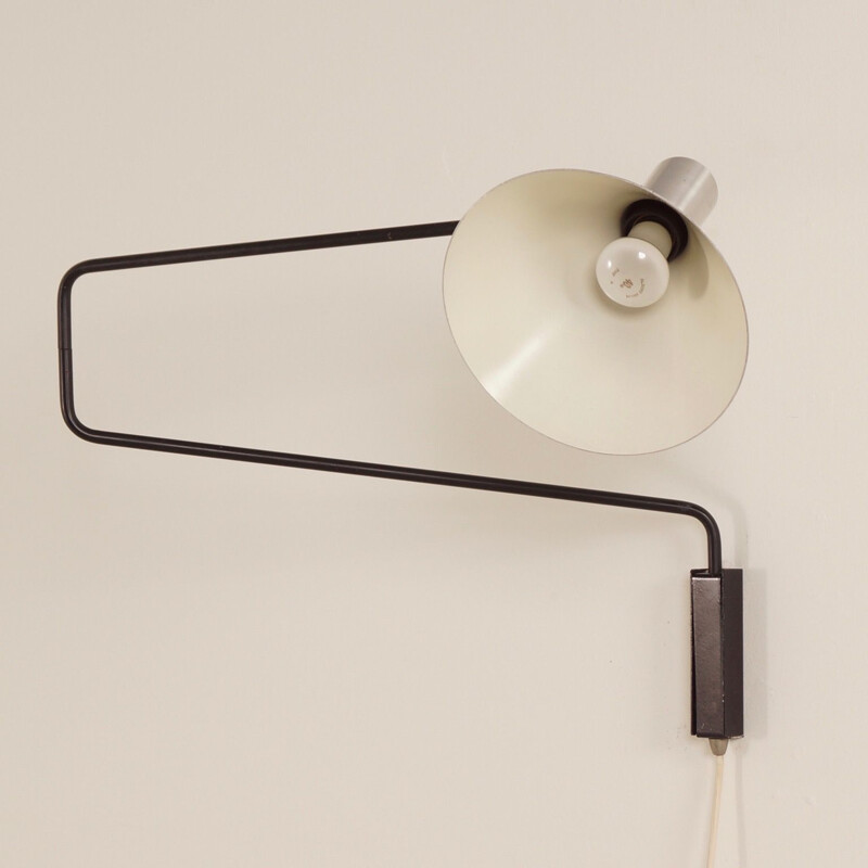 Elbow wall lamp by Van Hoogervorst for Anvia