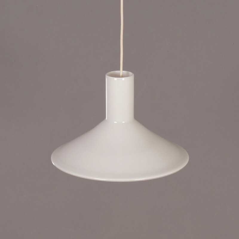 White pendant lamp by Michael Bang for Holmegaard