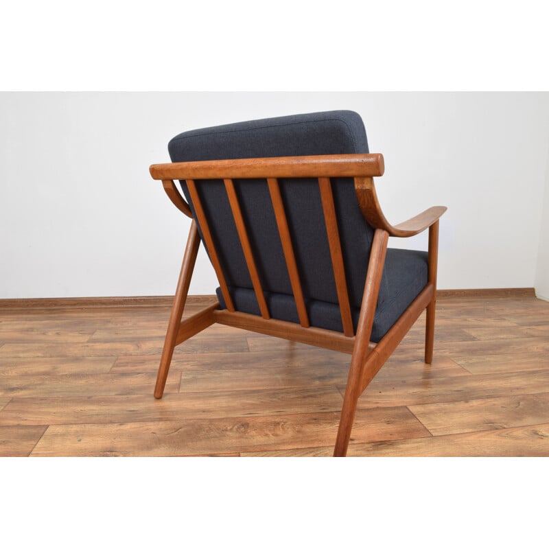 Pair of MK-119 armchairs in teak by Arne Hovmand-Olsen