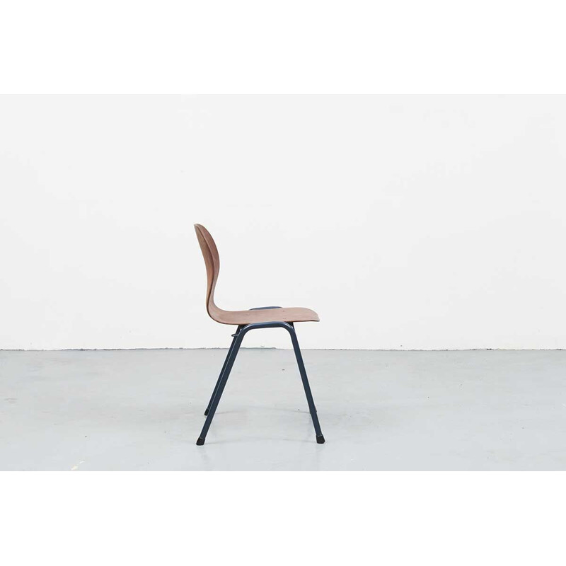 Vintage chair in wood and metal by Pagholz