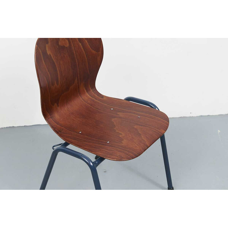 Chaise vintage en bois et métal par Pagholz