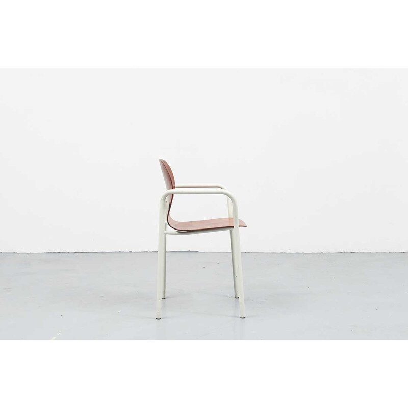 Vintage chair in wood and metal by Pagholz