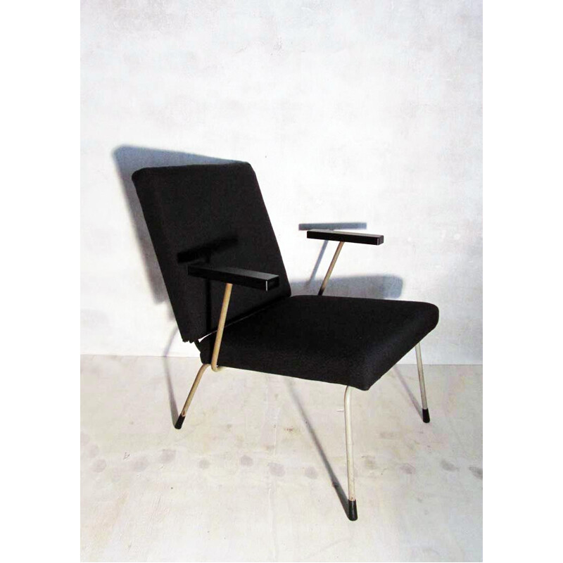 Vintage Gispen armchair model 1407  by Wim Rietveld & A.R. Cordemeyer,1954