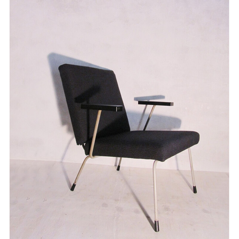 Vintage Gispen armchair model 1407  by Wim Rietveld & A.R. Cordemeyer,1954