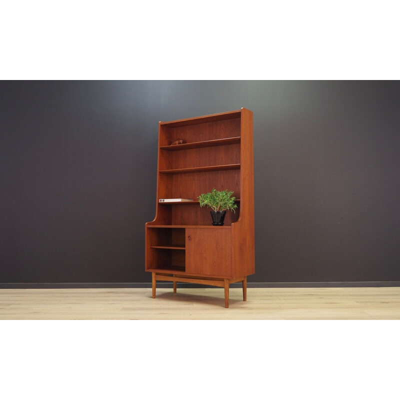 Vintage  bookcase in teak by Johannes Sorth from the 60s 