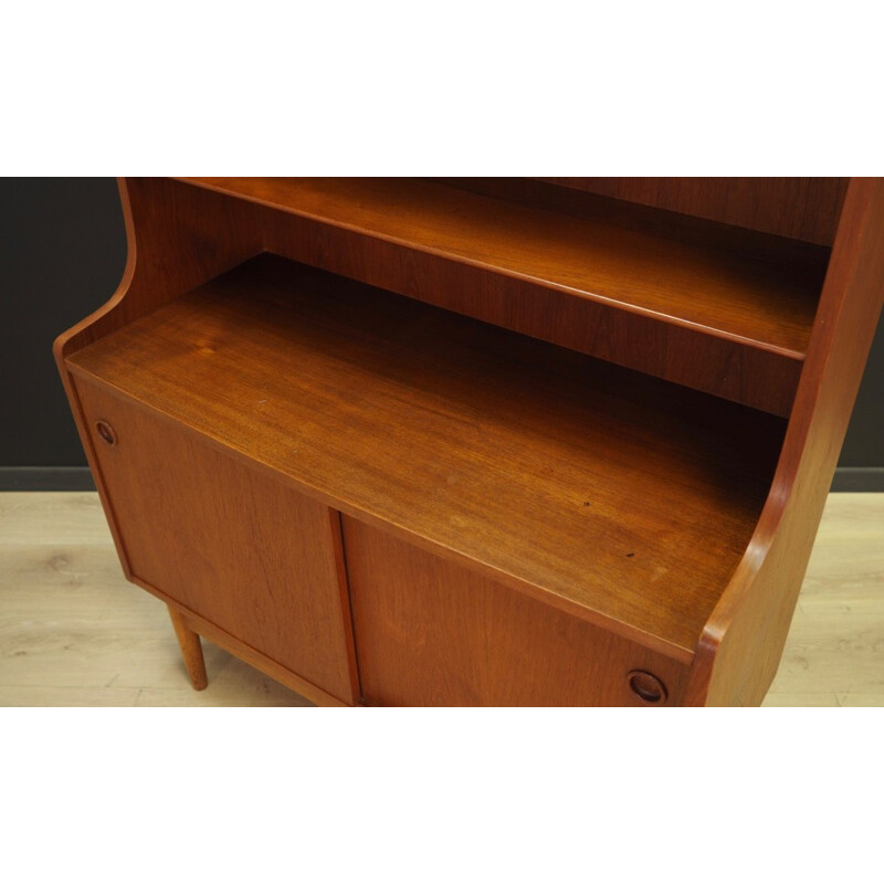 Vintage  bookcase in teak by Johannes Sorth from the 60s 