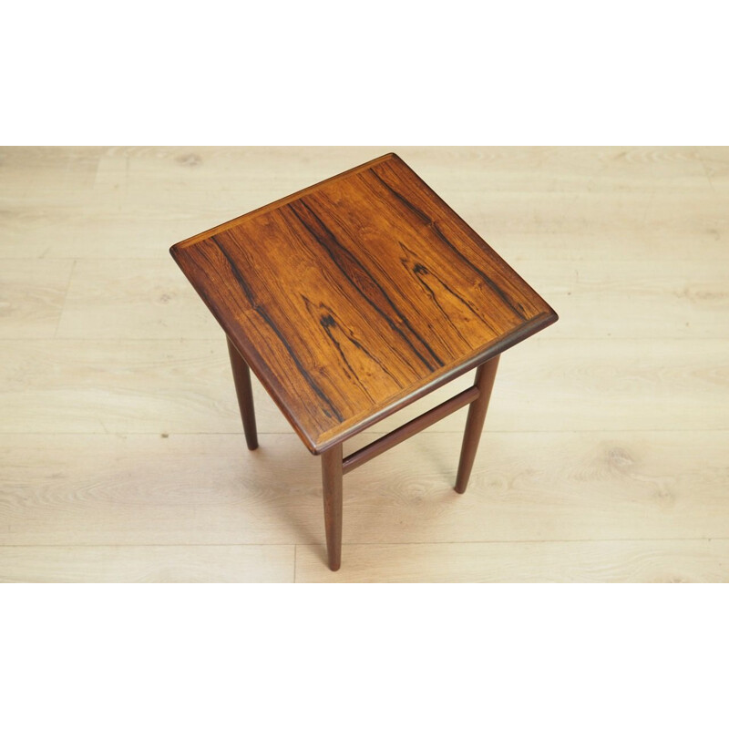 Vintage danish coffee table in rosewood from the 60s