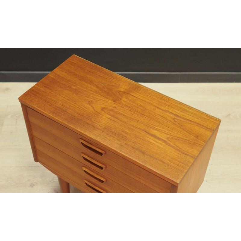 Vintage chest of drawers in teak from the 60s