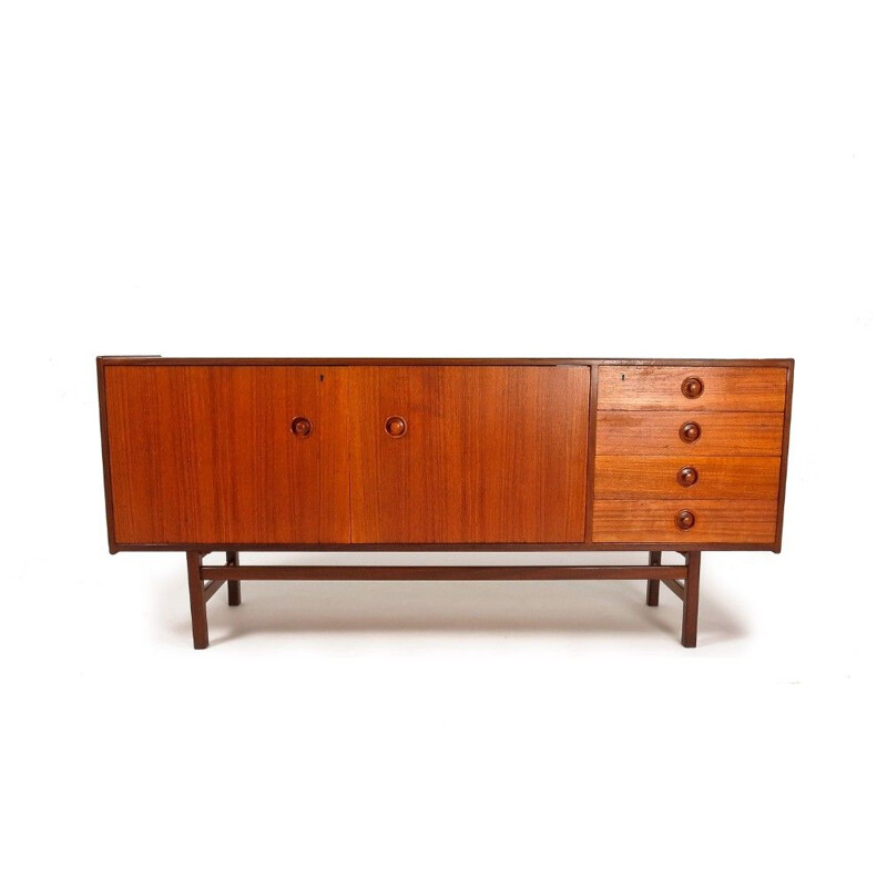 Vintage Sideboard in Teak & Rosewood, Danish 1950s