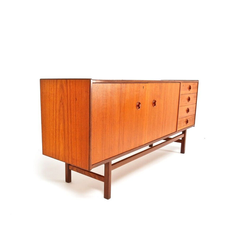 Vintage Sideboard in Teak & Rosewood, Danish 1950s