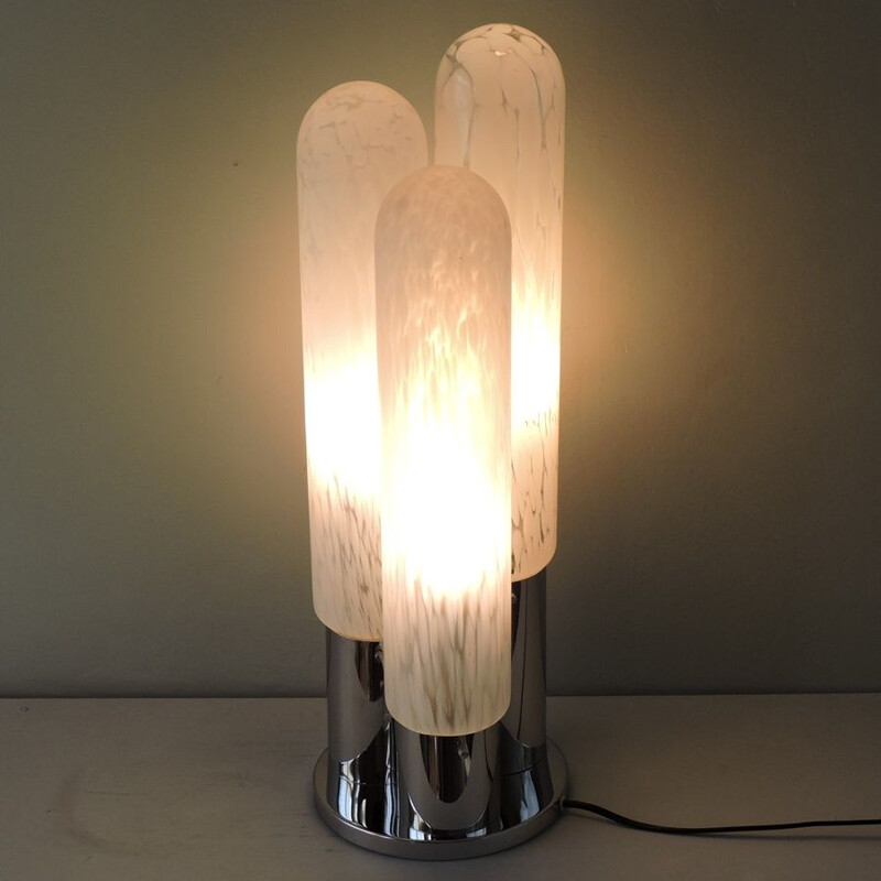 Lampe vintage murano Carlo Nason Italie années 60