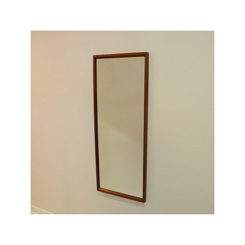 Vintage mirror in Teak 142K by Aksel Kjersgaard, Odder, Denmark 1960s